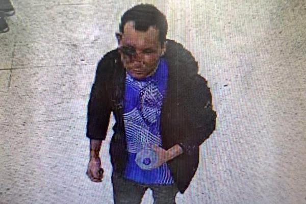 Image of suspect in chemical attack