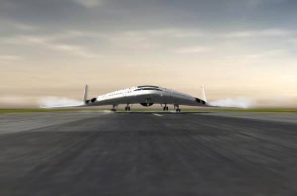 The Sky OV superso<em></em>nic plane has a sleek look
