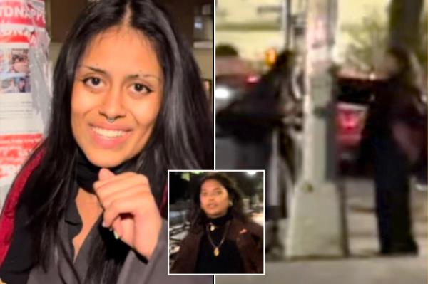 纽约妇女撕毁人质海报袭击犹太妇女