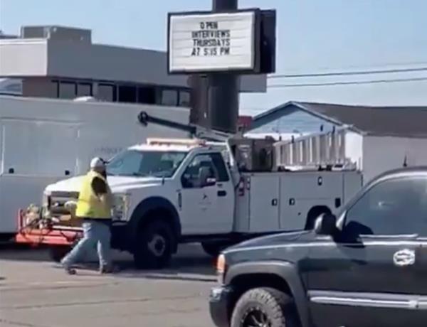Armed man approaches carjacking suspect