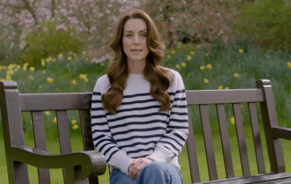 Kate Middleton's cancer diagnosis announcement.