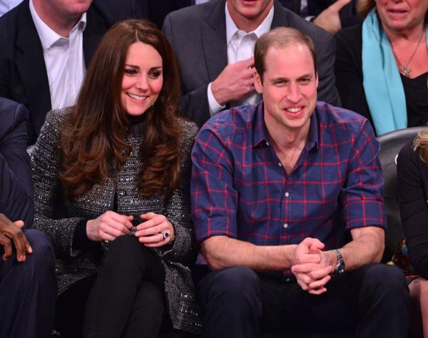 The royal couple even went to the Barclays Center for a basketball game.