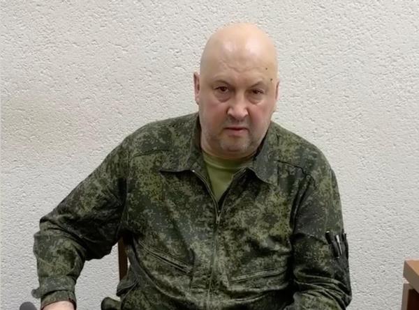 Russian General Sergei Surovikin.
