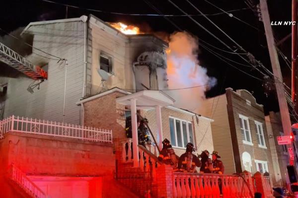 Squatter home fire. 