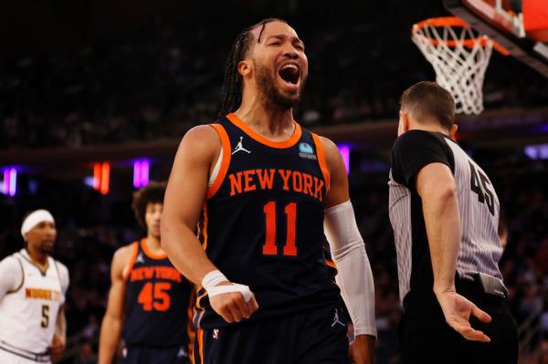 Knicks guard Jalen Brunson
