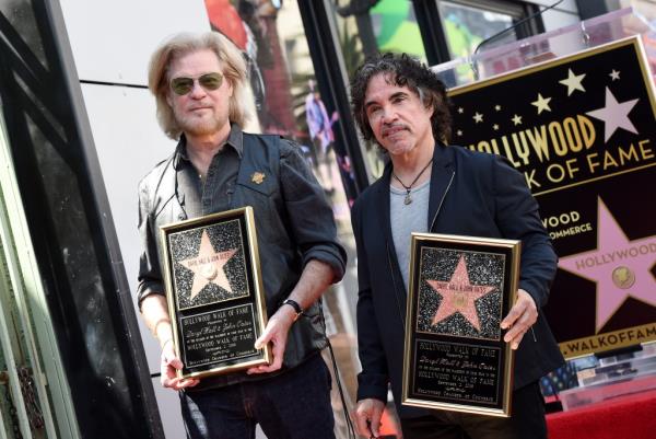 Musicians Daryl Hall and John Oates