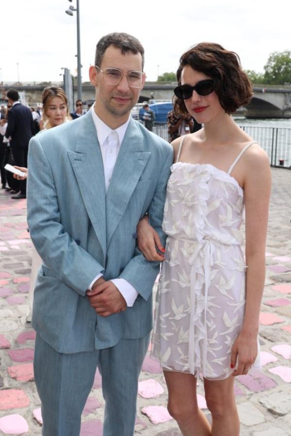 Mandatory Credit: Photo by Domine Jerome/ABACA/Shutterstock (13997225bz) Jack Anto<em></em>noff and Margaret Qualley attends the Chanel Haute couture Fall/Winter 2023/2024 show as part of Paris Fashion Week in Paris, France on July 4, 2023. PFW - Chanel Front Row - 04 Jul 2023