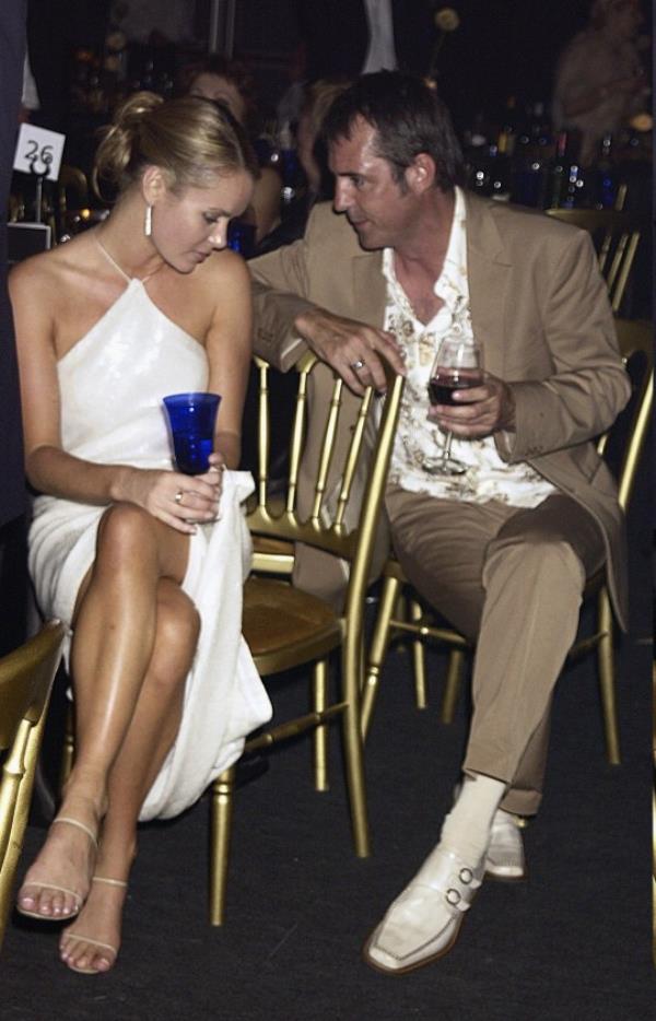 Amanda Holden and Les Dennis 