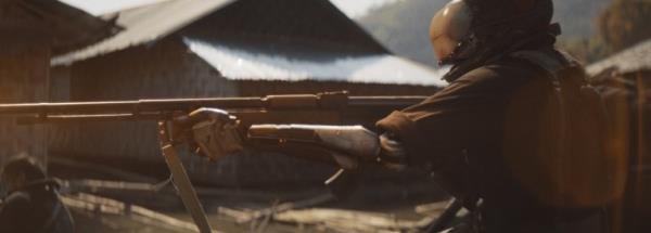 A scene still from 20th Century Studios' THE CREATOR.