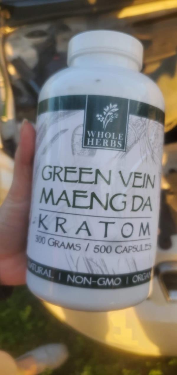 Kratom supplements by Whole Herbs. 