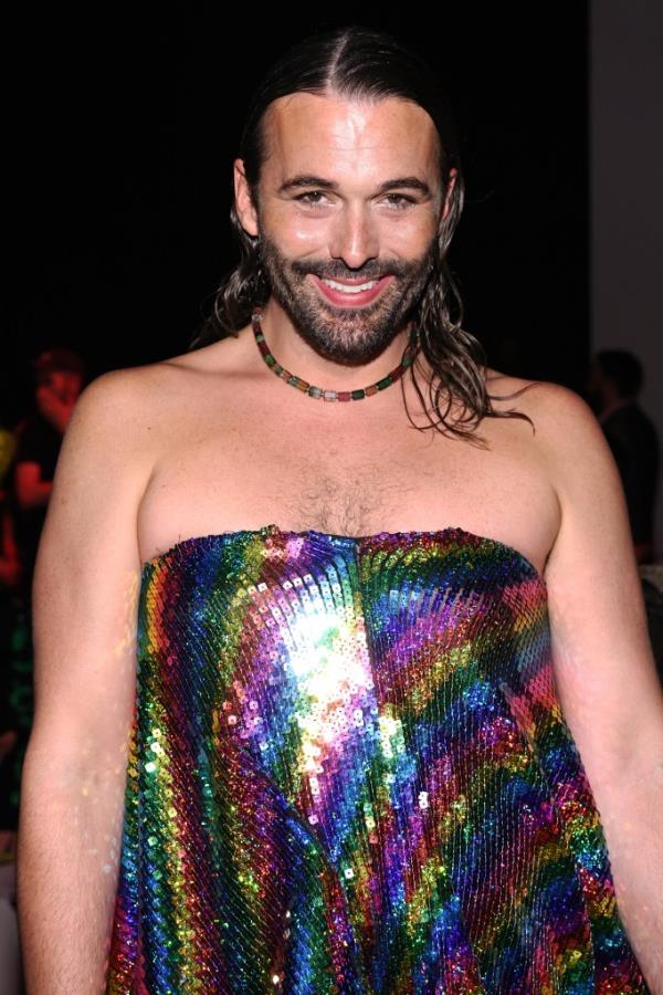 Jo<em></em>nathan Van Ness attends The Blo<em></em>nds fashion show during New York Fashion Week.