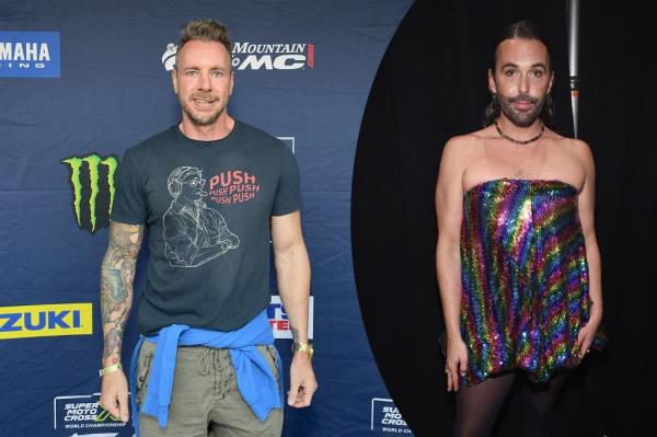 达克斯·谢泼德(Dax Shepard)在盘问乔纳森·凡·内斯(Jonathan Van Ness)关于跨性别问题的问题时，让他们潸然泪下