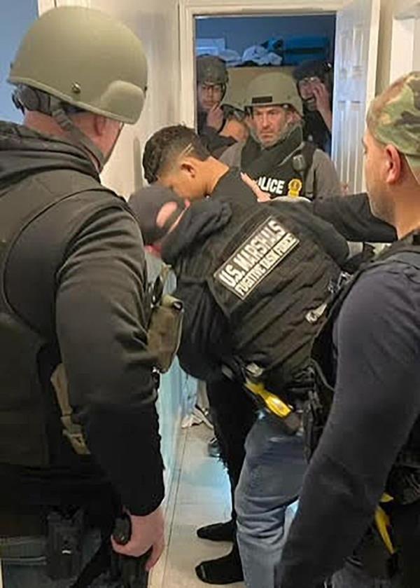 Jesus Alejandro Rivas-Figueroa appeared in Manhattan Criminal Court Saturday as he was set to be arraigned in the suspected robbery gone wrong, authorities said.
