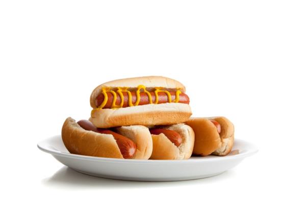 Hot dogs are more than 7% costlier this year than they were last year, according to the latest figures.