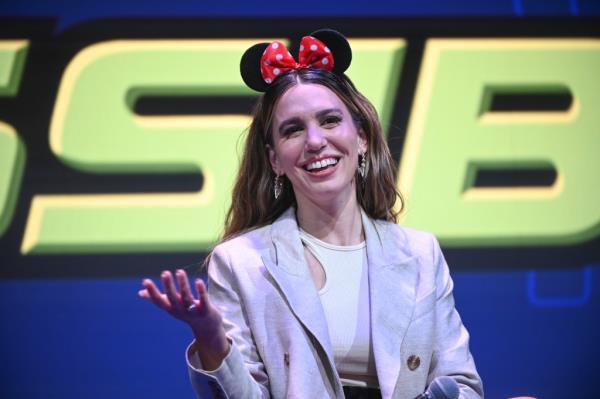 Christy Carlson Romano at a Disney event in 2022.
