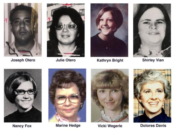 Rader's 10 official victims.