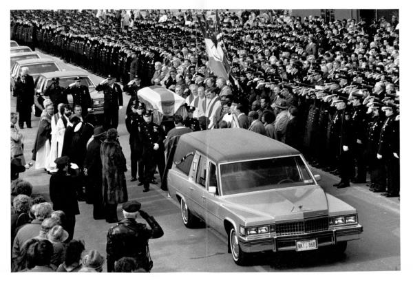 Memorial Service for officer Edward Byrne