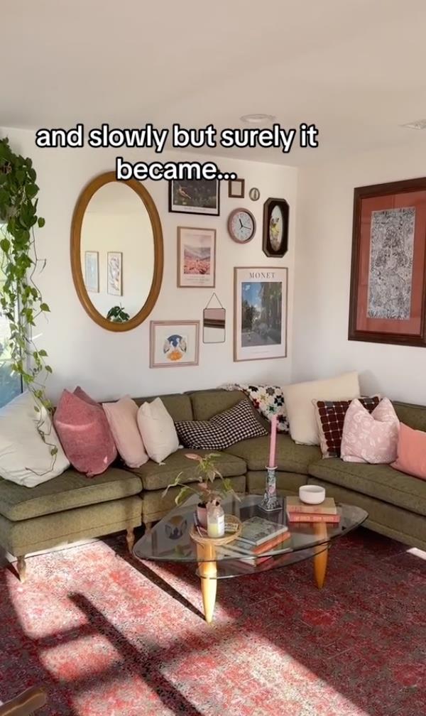 Which was changed by adding multiple pillows.