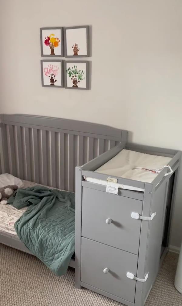 Ruble o<em></em>nly noticed she was a part of the trend when she saw her baby furniture.