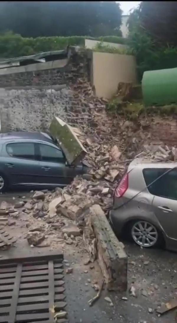 Jersey Storm Ciaran https://twitter.com/Met4CastUK/status/1719993662774321369 Met4Cast. @Met4CastUK Some rather devastating scenes now coming in from Jersey wher<em></em>e #StormCiaran has likely been the worst storm since 1987 for the island.