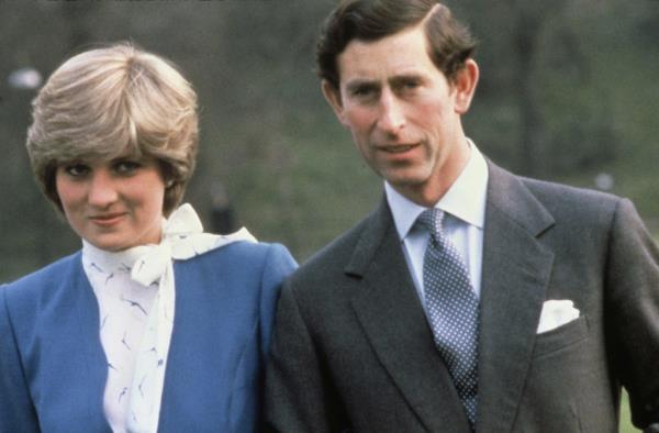 Princess Diana and Prince Charles.