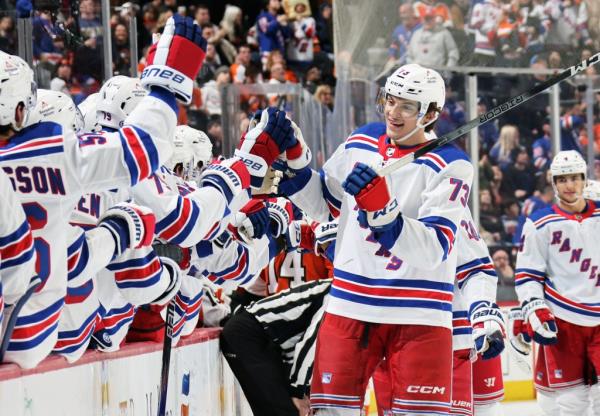 Rempe's goal was his first in the NHL.