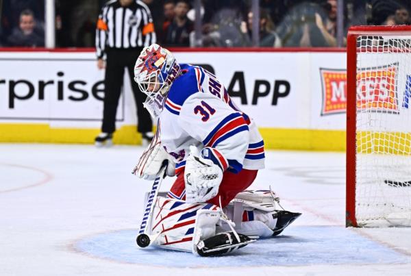 Igor Shesterkin had a big game in net for New York.