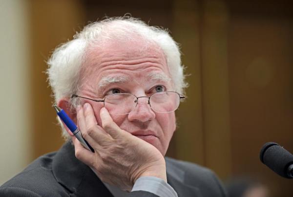 Chapman School of Law professor John Eastman testifies on Capitol Hill in 2017. Eastman was also a former lawyer for former President Do<em></em>nald Trump.