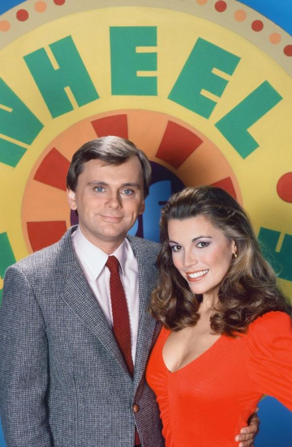 Pat Sajak and Vanna White on Season 10 of 