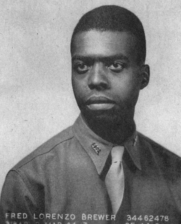World War II pilot Fred L Brewer Jr's remains were identified last month