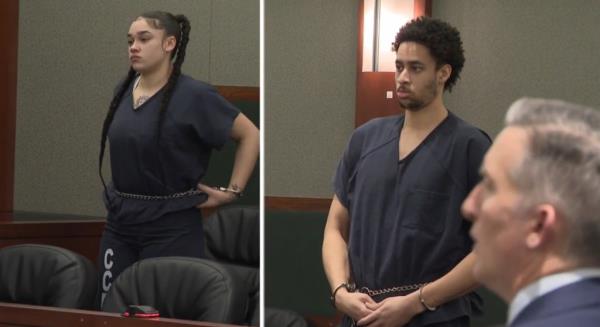 Harnden and Comanche in court.
