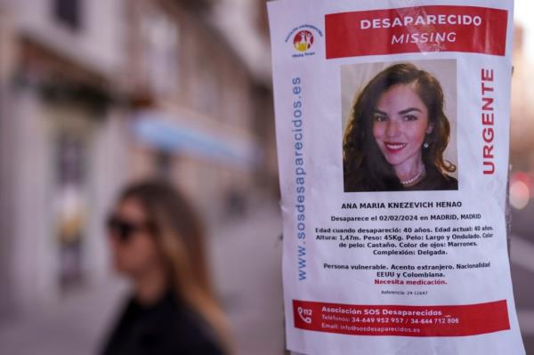 Ana Knezevich, a Colombian-US citizen, remains missing. 