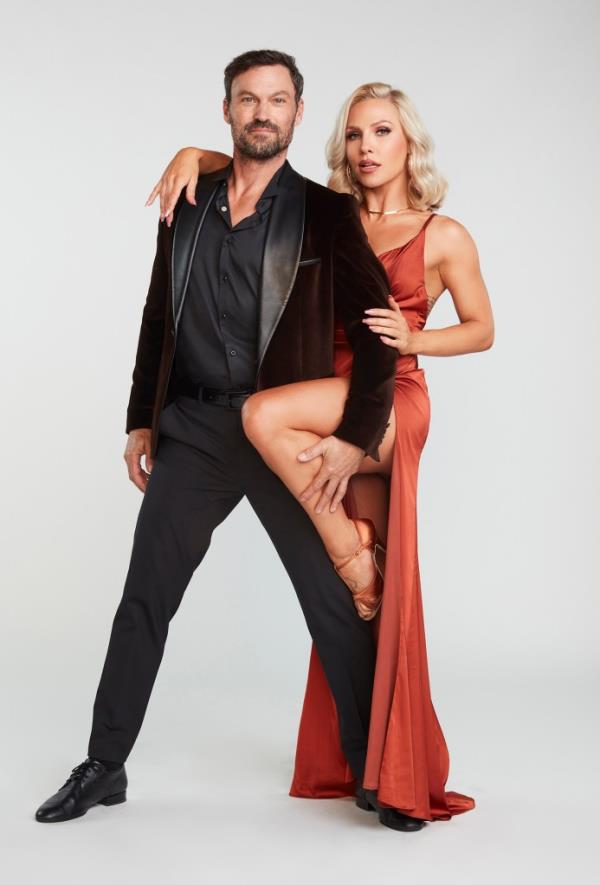 Brian Austin Green and Sharna Burgess were partners on 