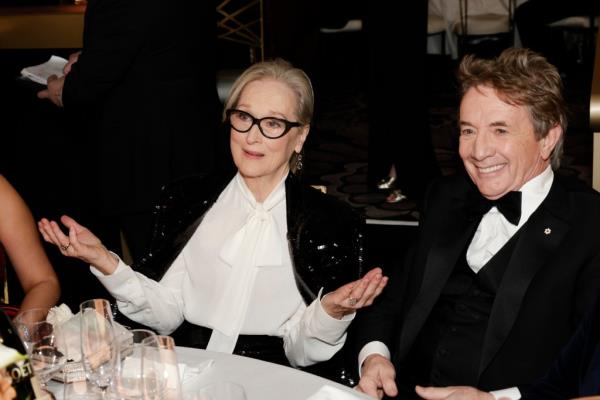 Meryl Streep and Martin Short in 