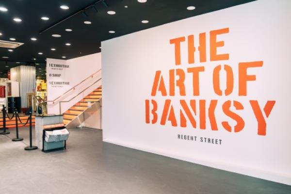 You could win tickets to see Banksy’s artworks on Regent Street (Picture: Art of Banksy)