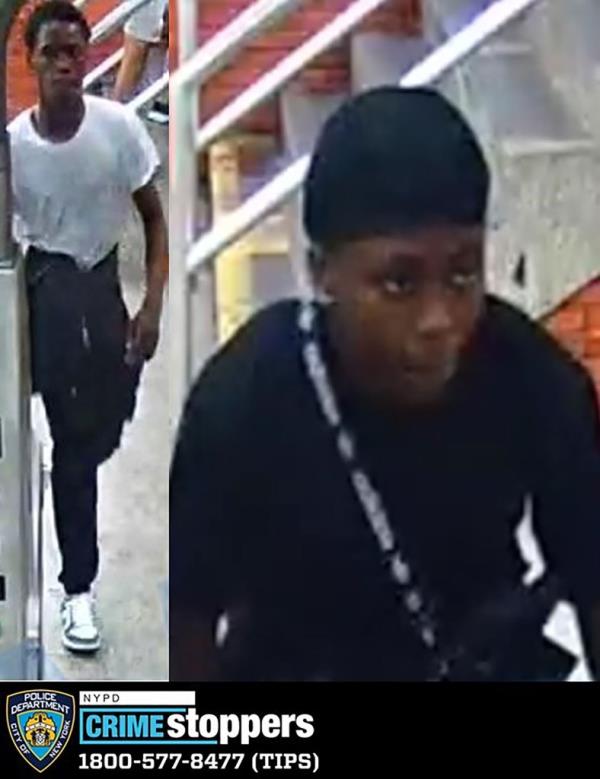 The cops are seeking two people tied to the case. 