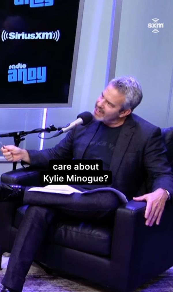 Andy Cohen on his podcast show.