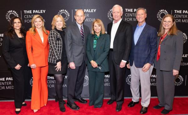First Respo<em></em>nder Dr. Hilda Roque-Dieguez, left, along with CNN anchor Kate Bolduan, Flight 1549 passenger Pam Seagle, Capt. Jeff Skiles, journalist Katie Couric, Capt. Chesley 