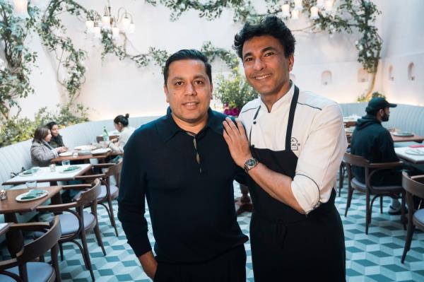 Owner Jimmy Razvi and Khanna