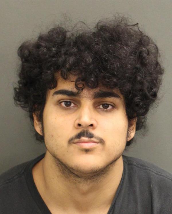 Raad Almansoori is seen in a Feb. 19, 2024, booking mugshot photo. 