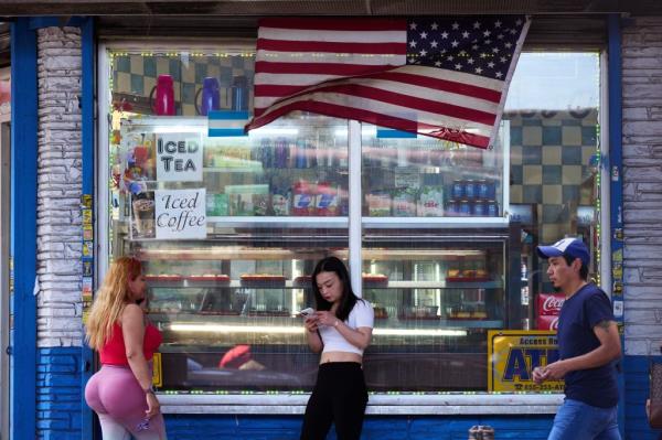 Sex workers in Jackson Heights. 