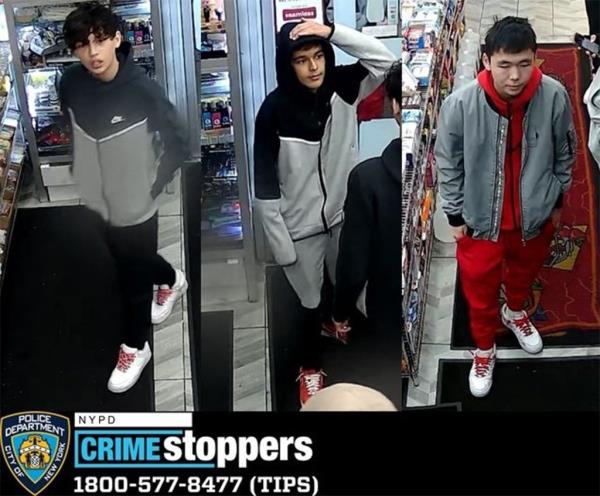 Photos show the three suspects in the series of anti-Semitic attacks in Midwood, Brooklyn.