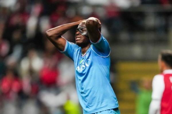 Napoli striker Victor Osimhen
