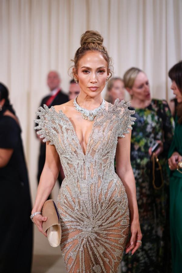 Jennifer Lopez attends The 2024 Met Gala Celebrating 