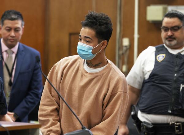 Migrant Moises Coro<em></em>nado stabbed another migrant to death at the Randall's Island encampment. 