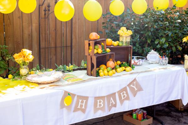 Citrus Party Table