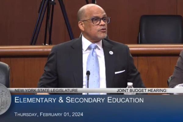 New York City Schools Chancellor David Banks 