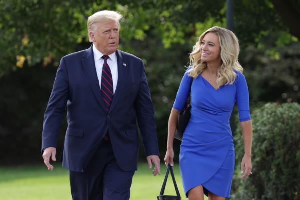 Trump called McEnany 