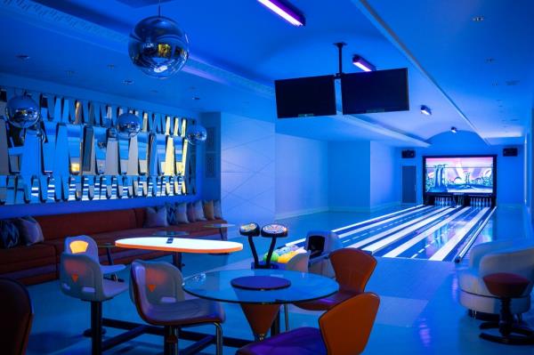 Sandcastle has long been known for its roster of fun amenities, such as this bowling alley.