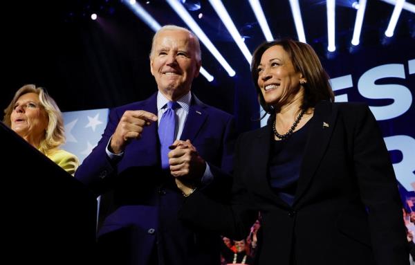 Joe Biden and Kamala Harris